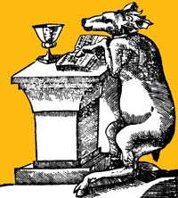 reading cow