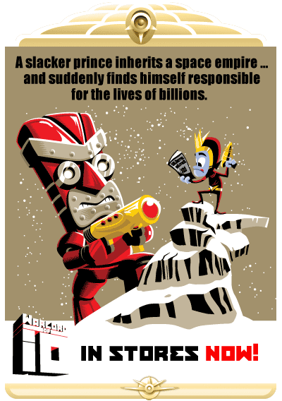 warlord of io threatened by robot in July