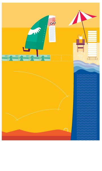 Crossing to promised land